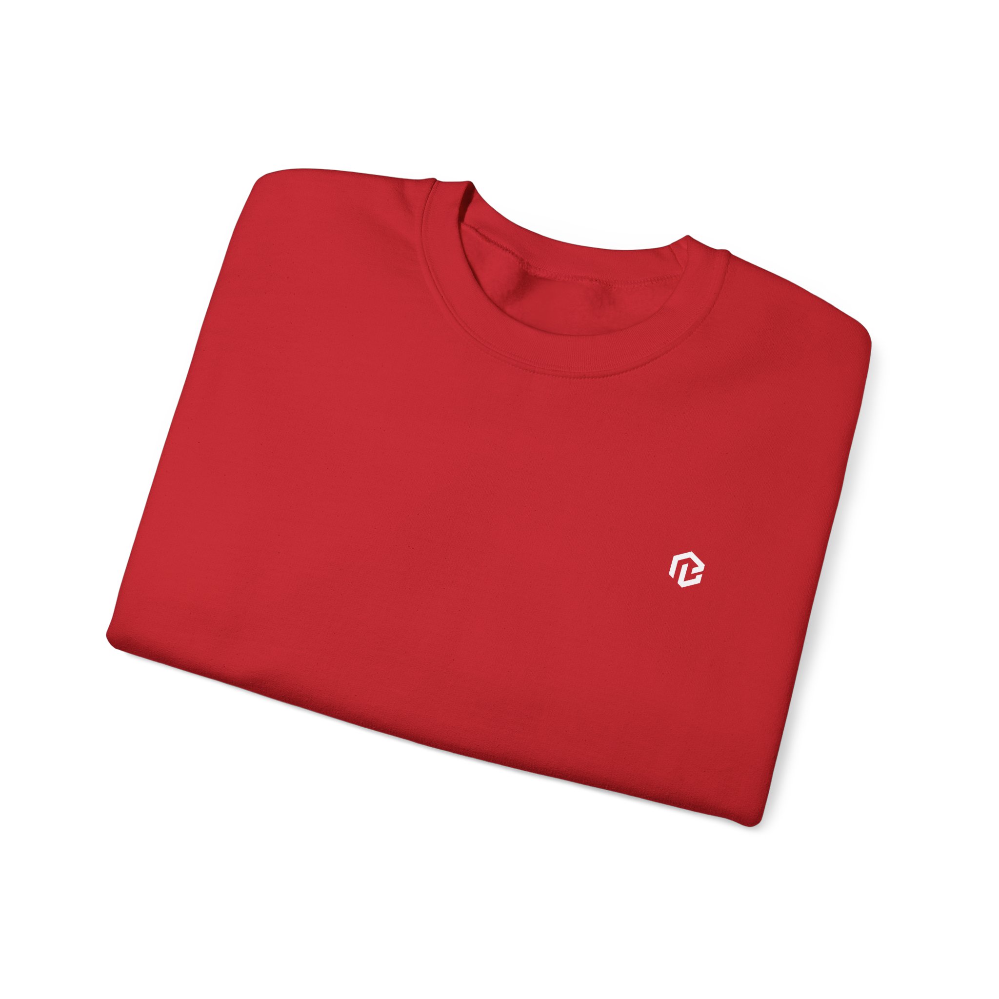 BB · Minimal White Crewneck Sweatshirt — Small Chest Logo Casual Pullover · Druck – Bild 59