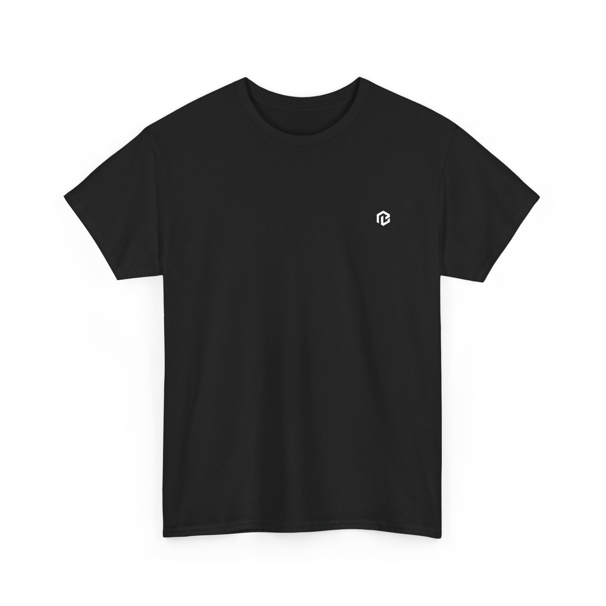 BB · Minimalist Tiny Logo Tee — Small Chest Emblem White T-Shirt · Druck · Farben 2 – Bild 5
