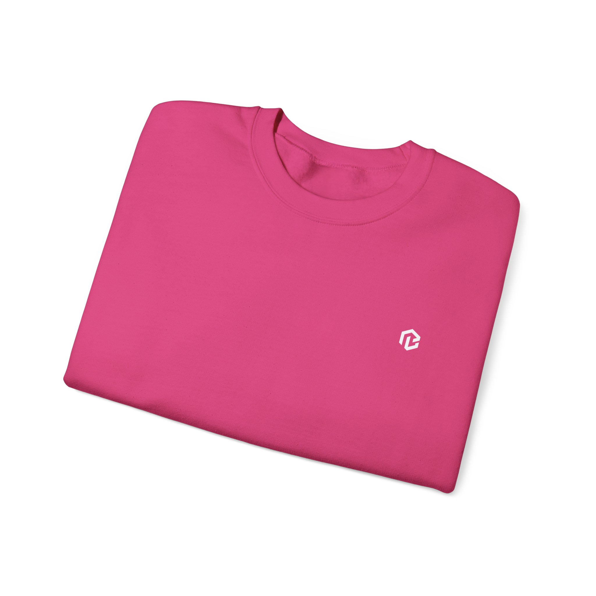 BB · Minimal White Crewneck Sweatshirt — Small Chest Logo Casual Pullover · Druck – Bild 55