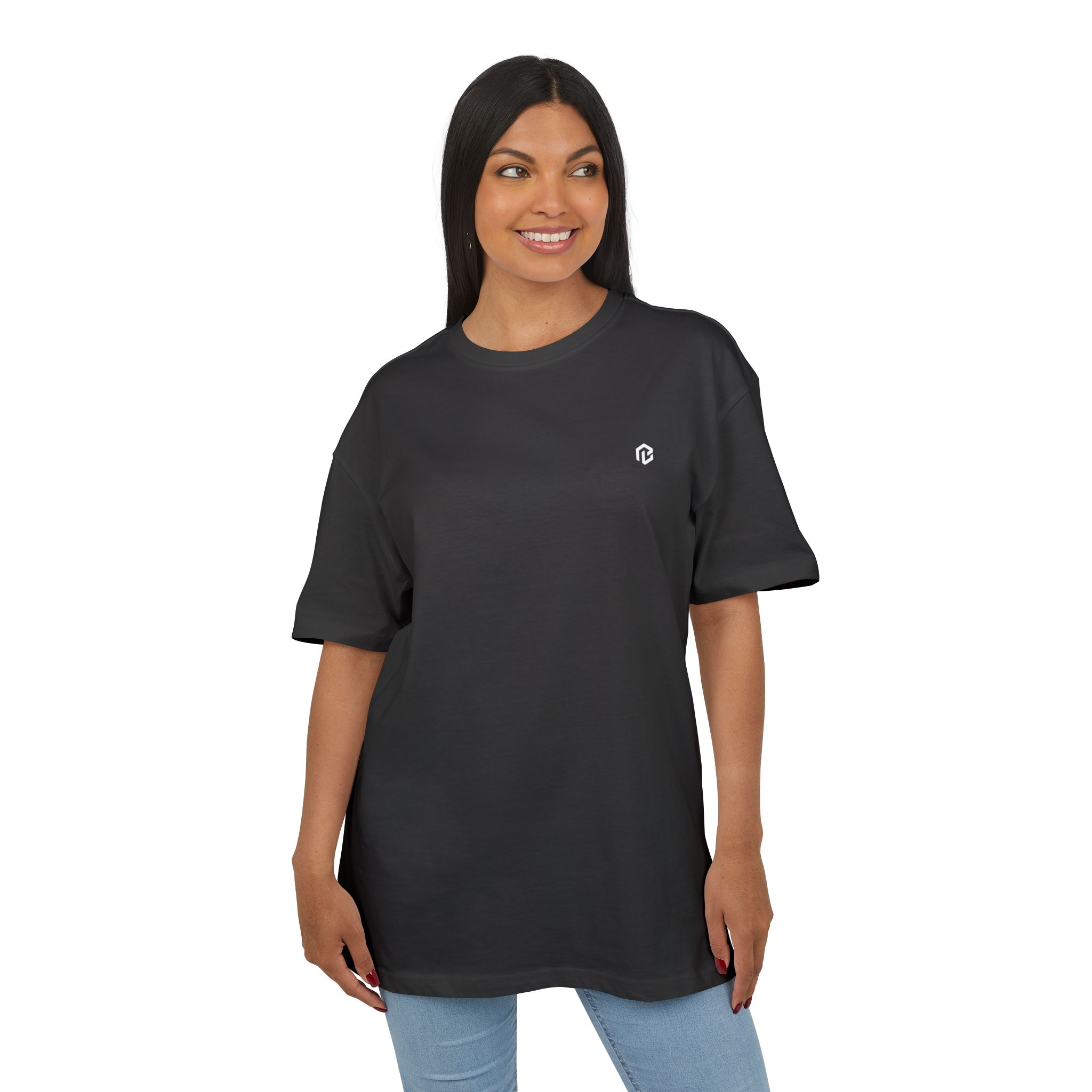 BB · Unisex Heavy Oversize Tee · Druck – Bild 15