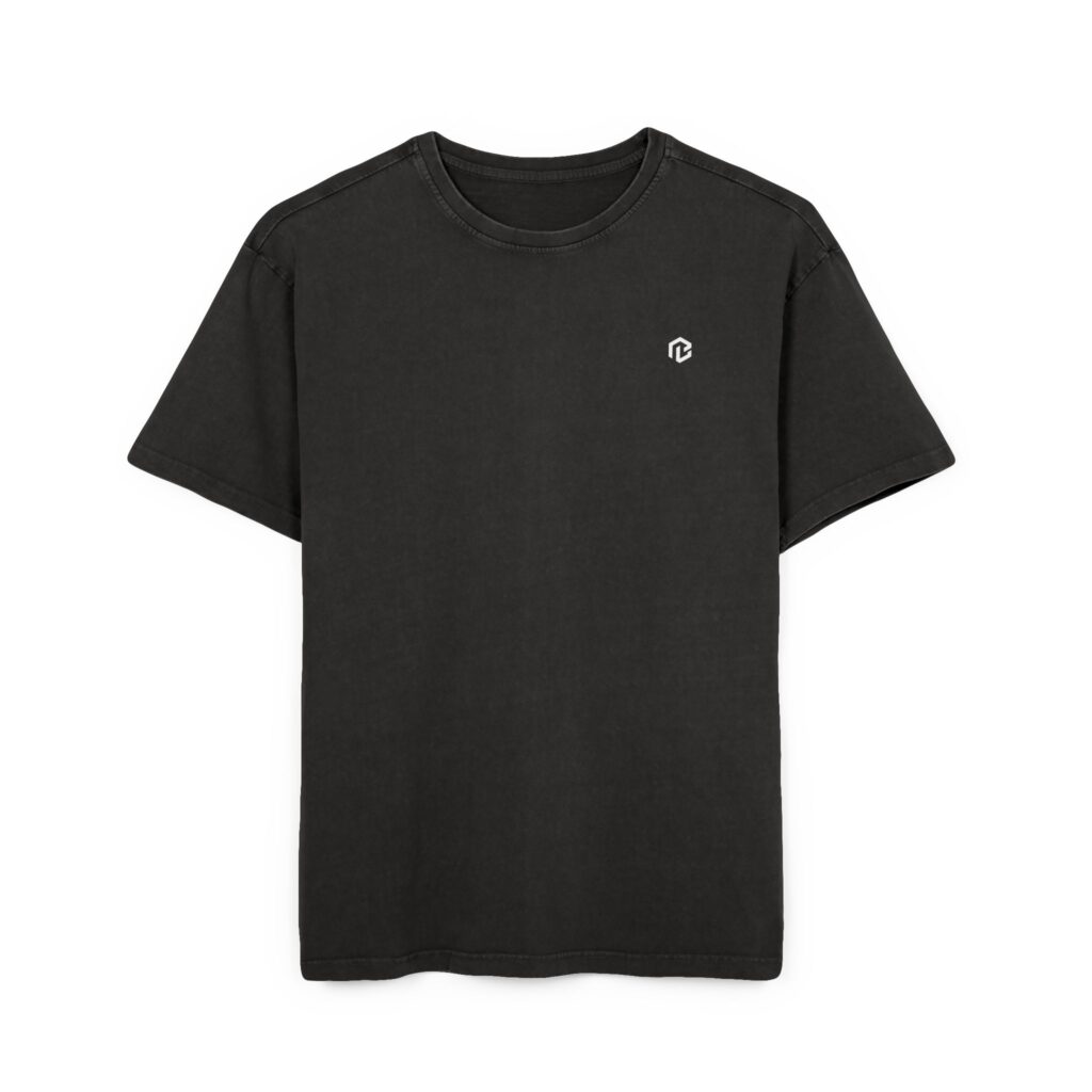 BB · Men's Acid Washed Heavy Oversize Tee · Druck