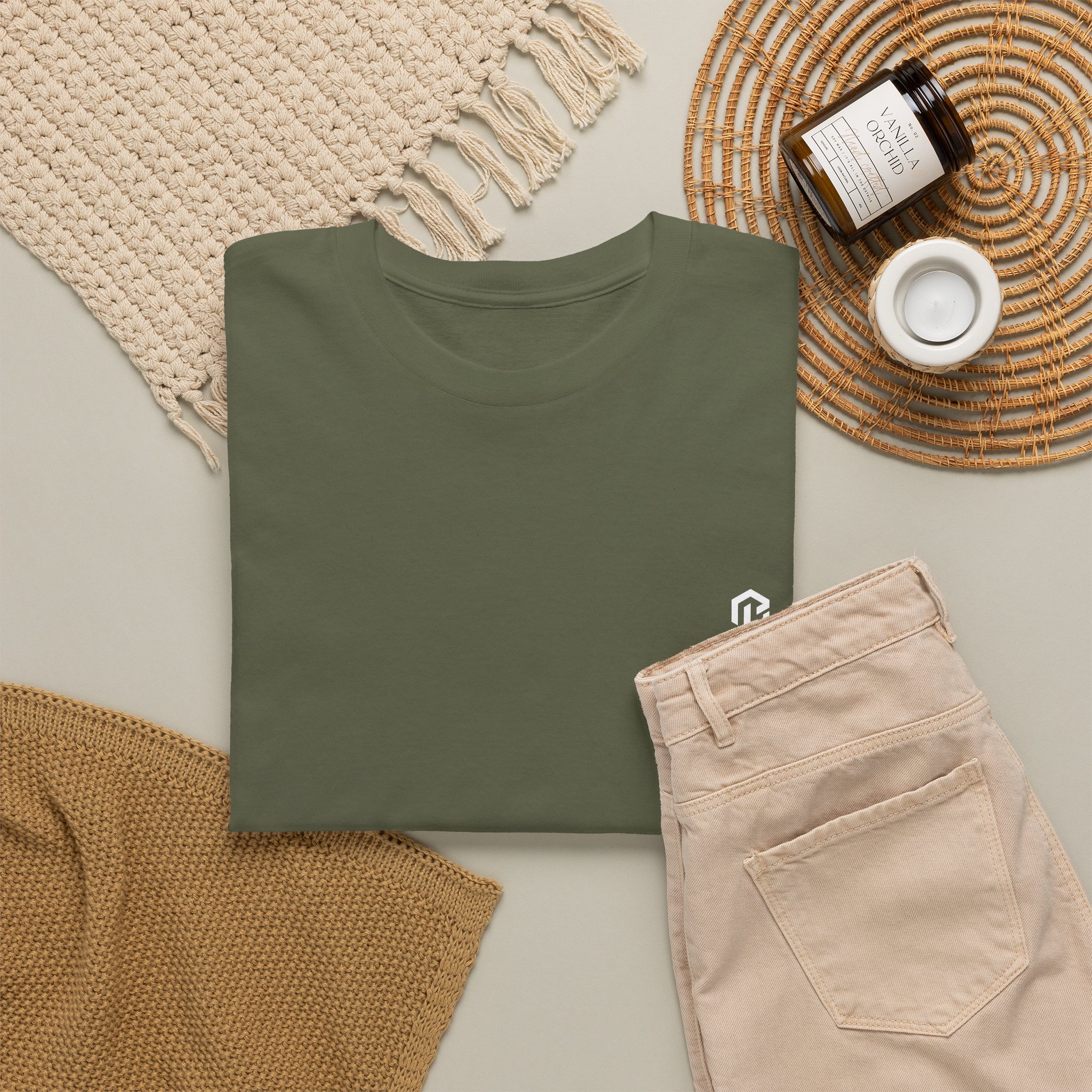 BB · Minimalist Tiny Logo Tee — Small Chest Emblem White T-Shirt · Druck · Farben 2 – Bild 16